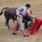Marbella, corrida, matador w akcji