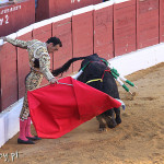 Marbella, corrida, matador w akcji