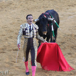Marbella, corrida, matador w akcji