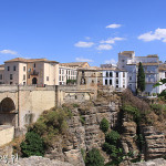 Ronda, domy nad przepastnym wąwozem
