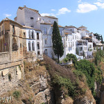 Ronda, domy nad przepastnym wąwozem