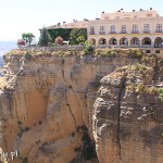 Ronda, domy nad przepastnym wąwozem