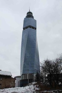Avaz Twist Tower, najwyższy budynek byłej Jugosławii